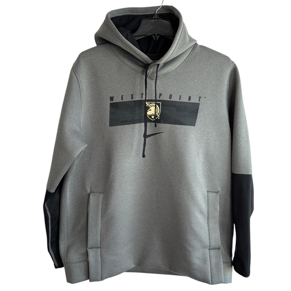 Nike Dri Fit Army Black Knights Mens Hoodie Sz XL X-Large Sweatshirt West Point